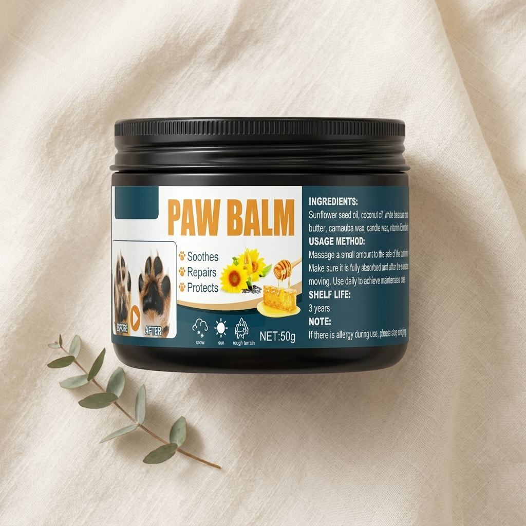 Pawse Balm tin on marble